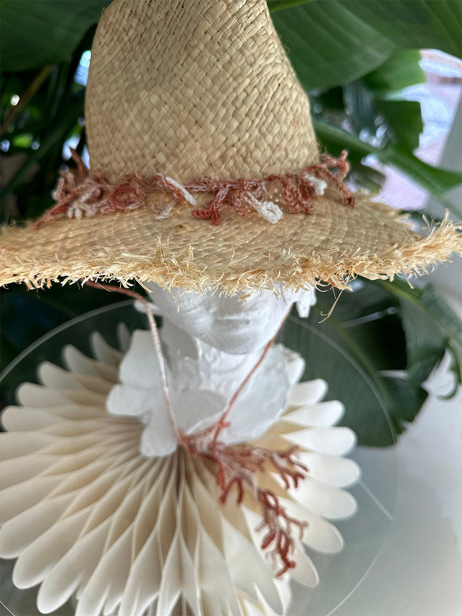 Sombrero de paja Coralis
