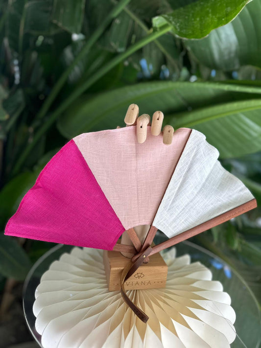 Abanico lino natural Celine